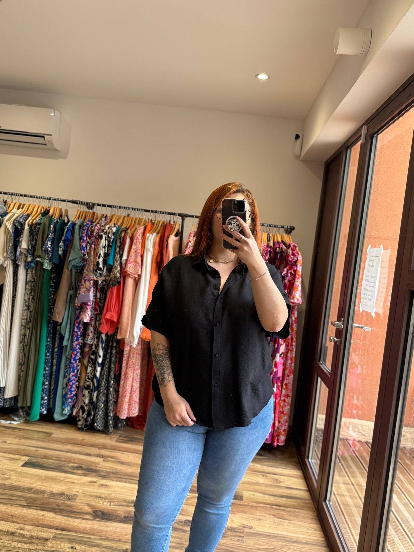 Chemise Cyan curvy