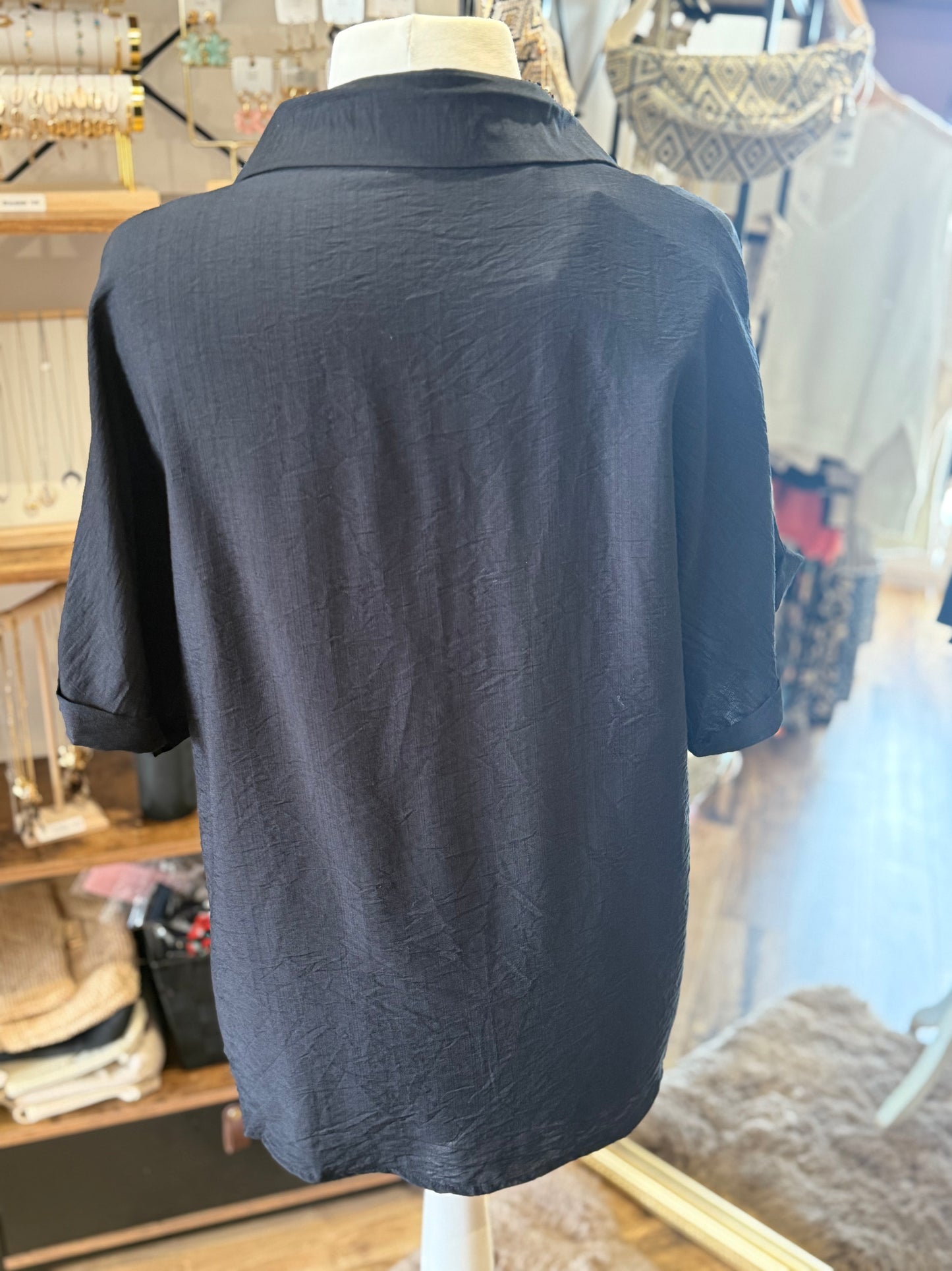 Chemise Cyan curvy