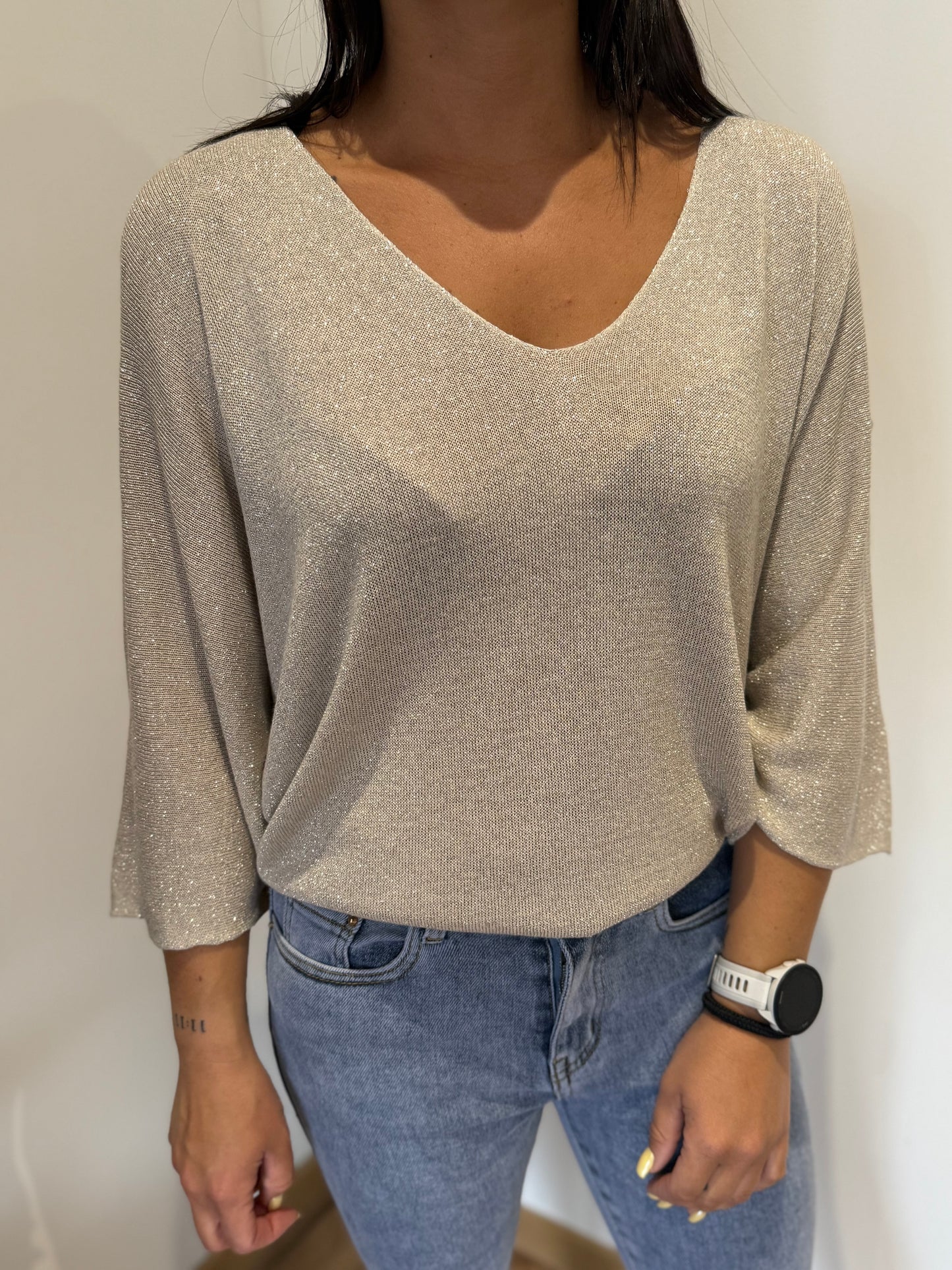 Top Janelle beige