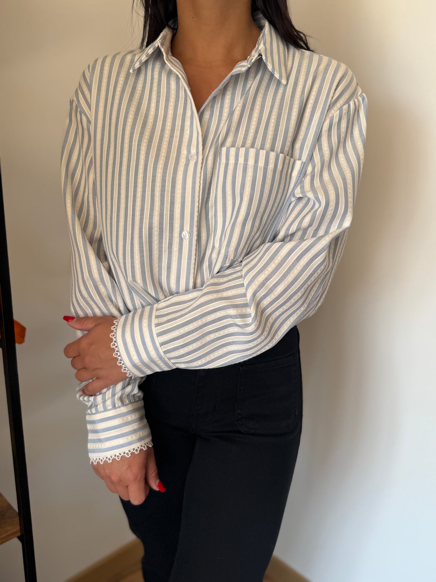 Chemise Chris bleu