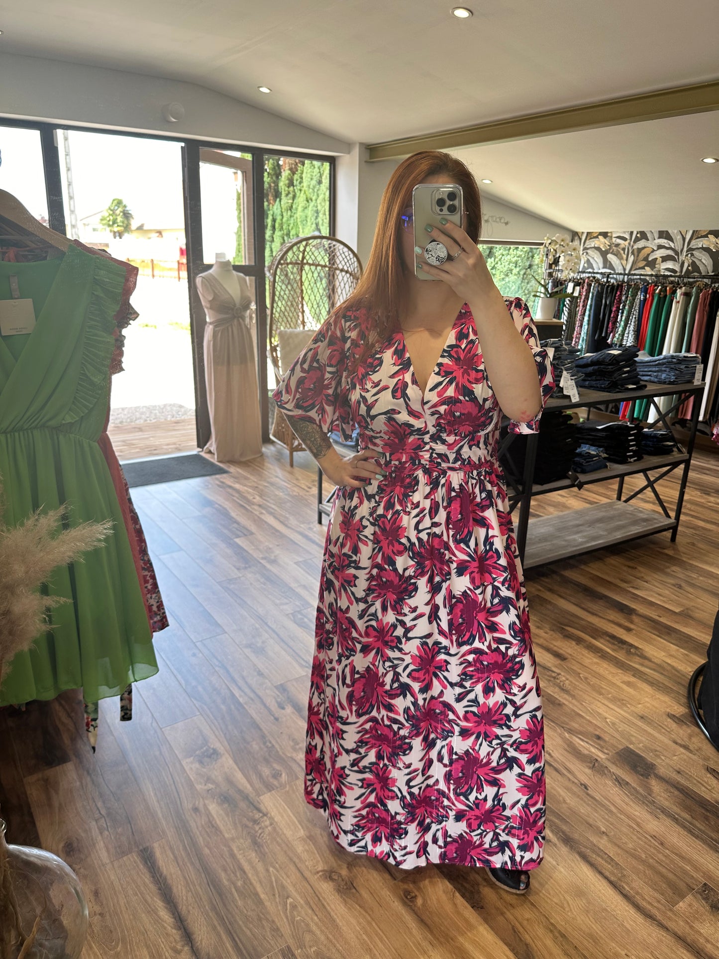Robe longue Albane