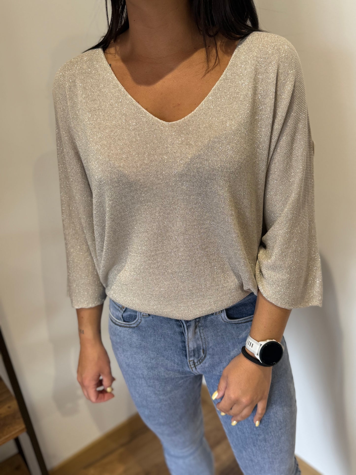 Top Janelle beige