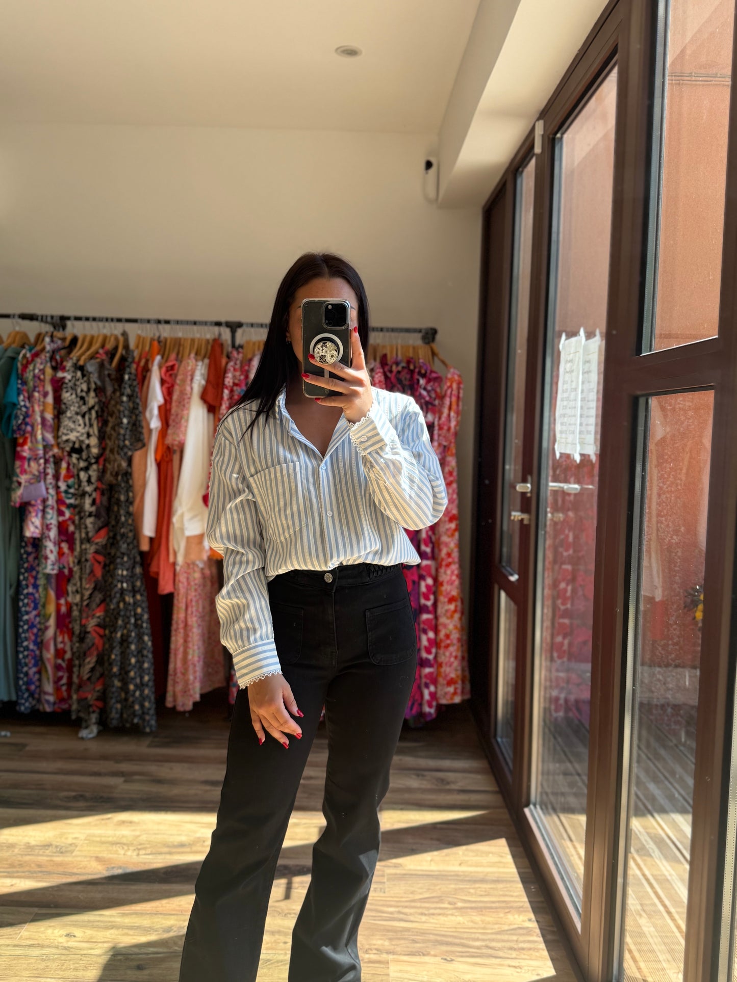 Chemise Chris bleu