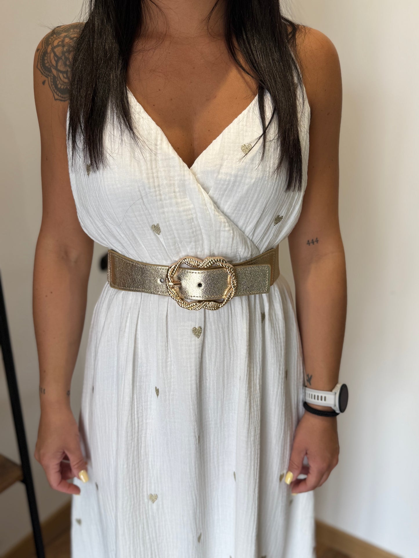 Robe longue Kara blanche