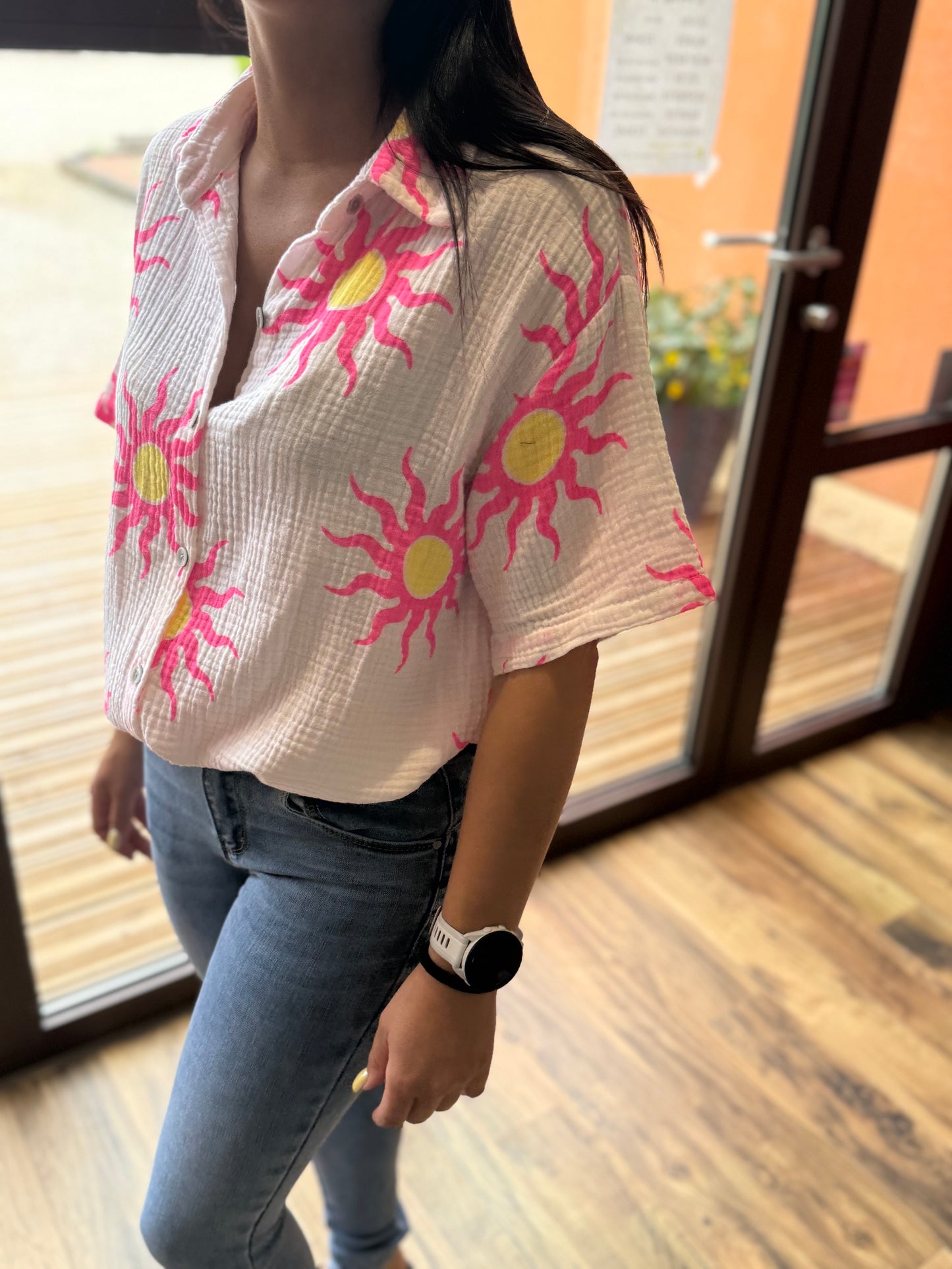 Chemise Rosane rose