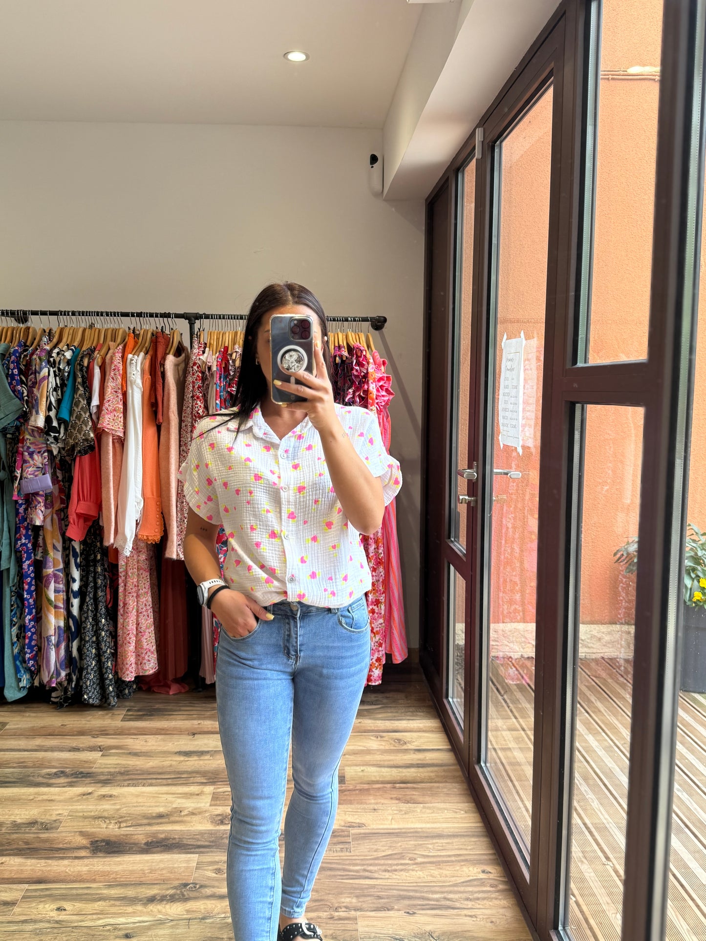 Chemise Lidia jaune