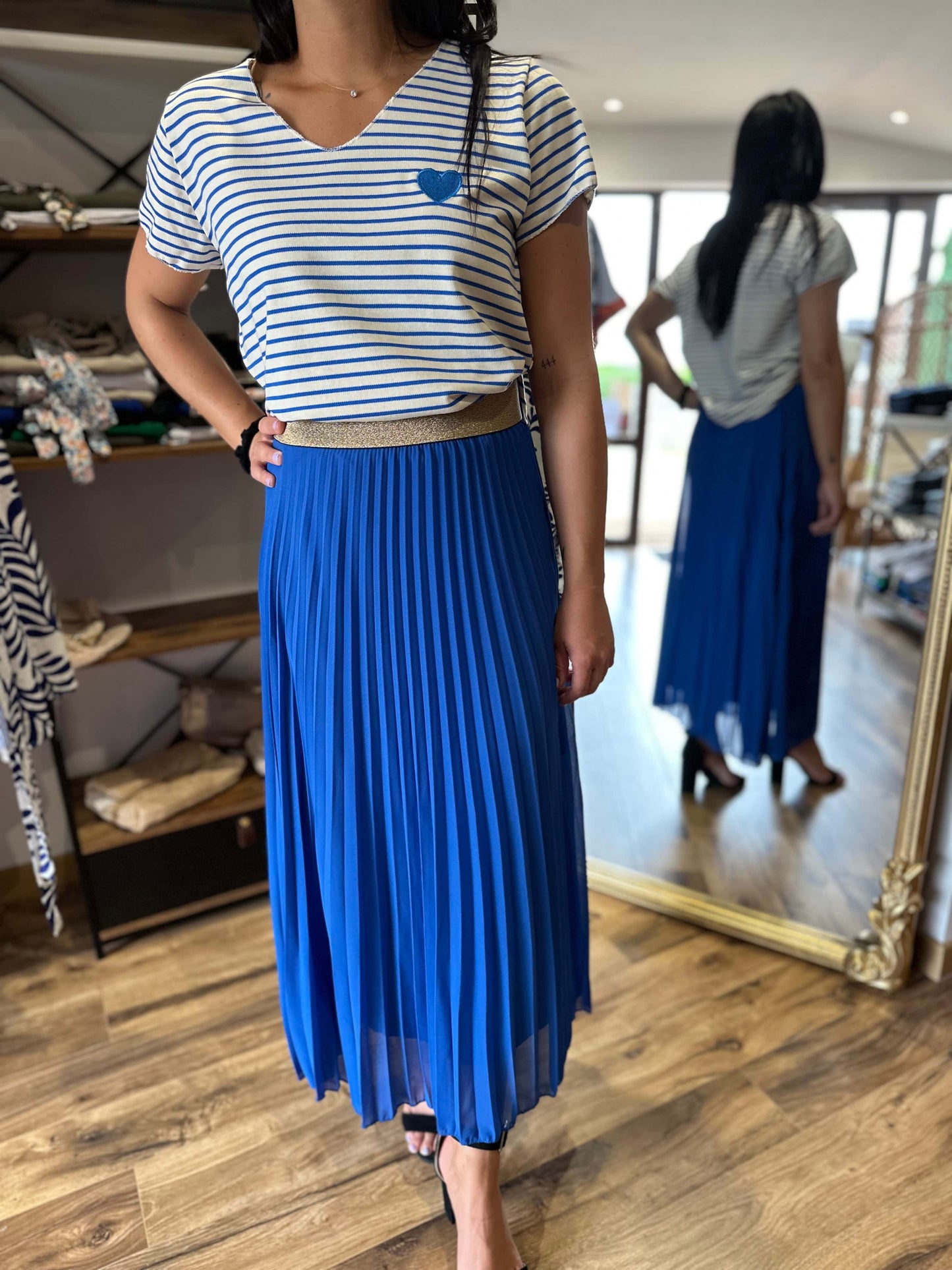 Jupe Gambi bleu roi