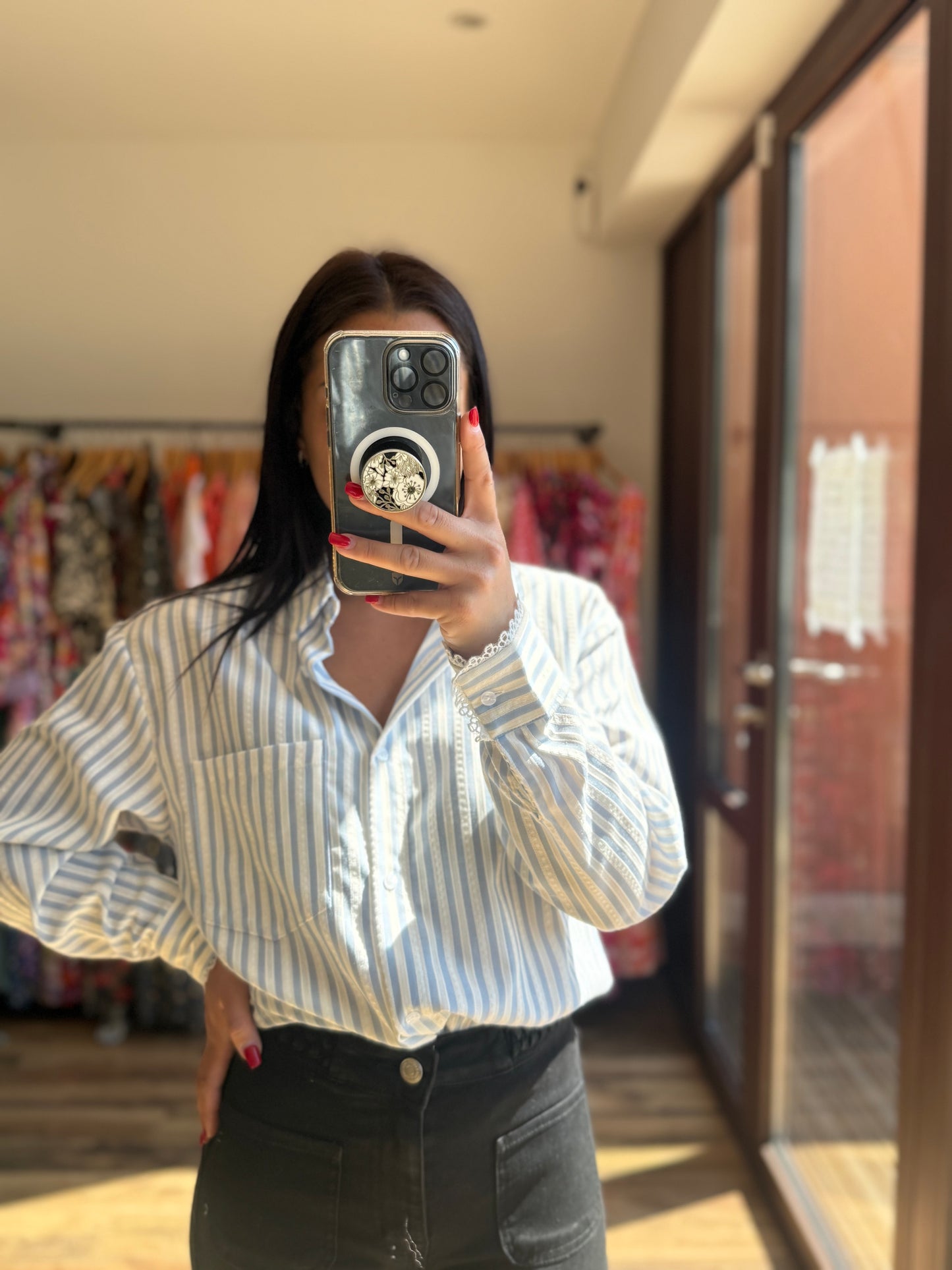 Chemise Chris bleu