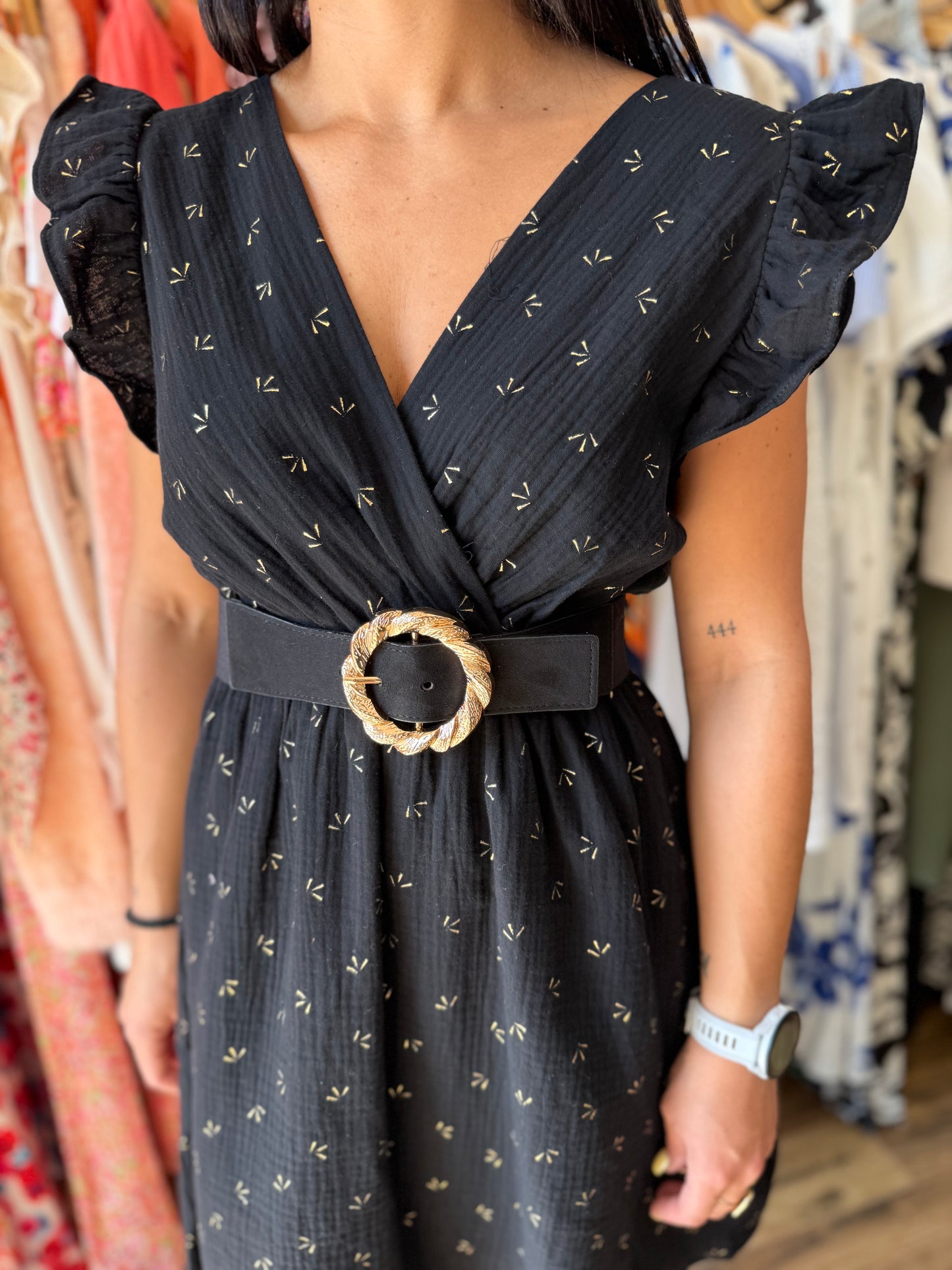 Robe Maya noir CURVY