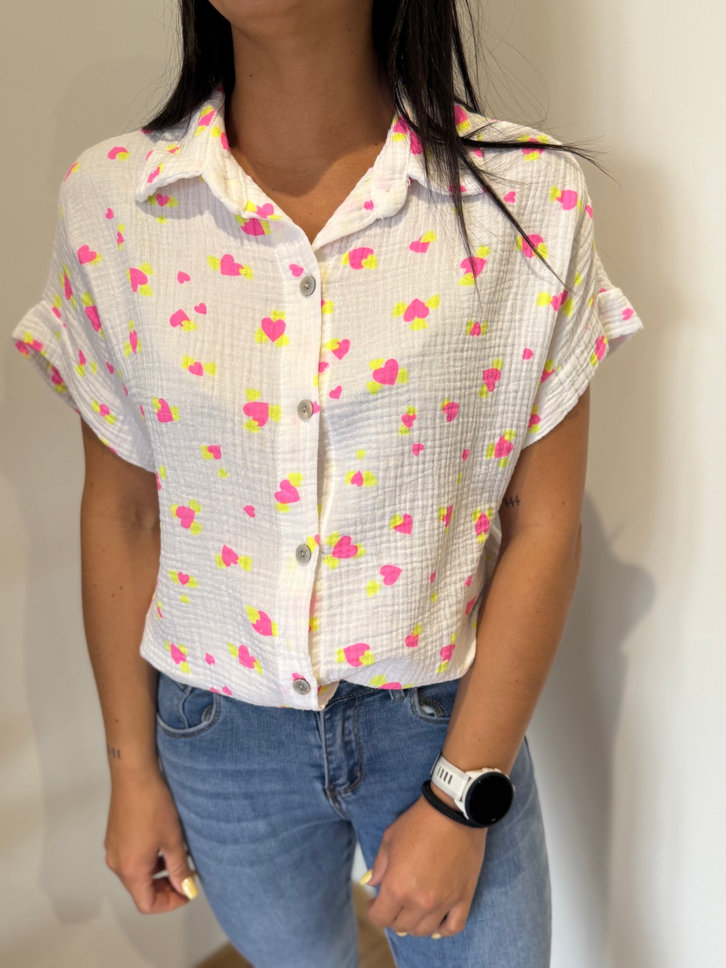 Chemise Lidia jaune