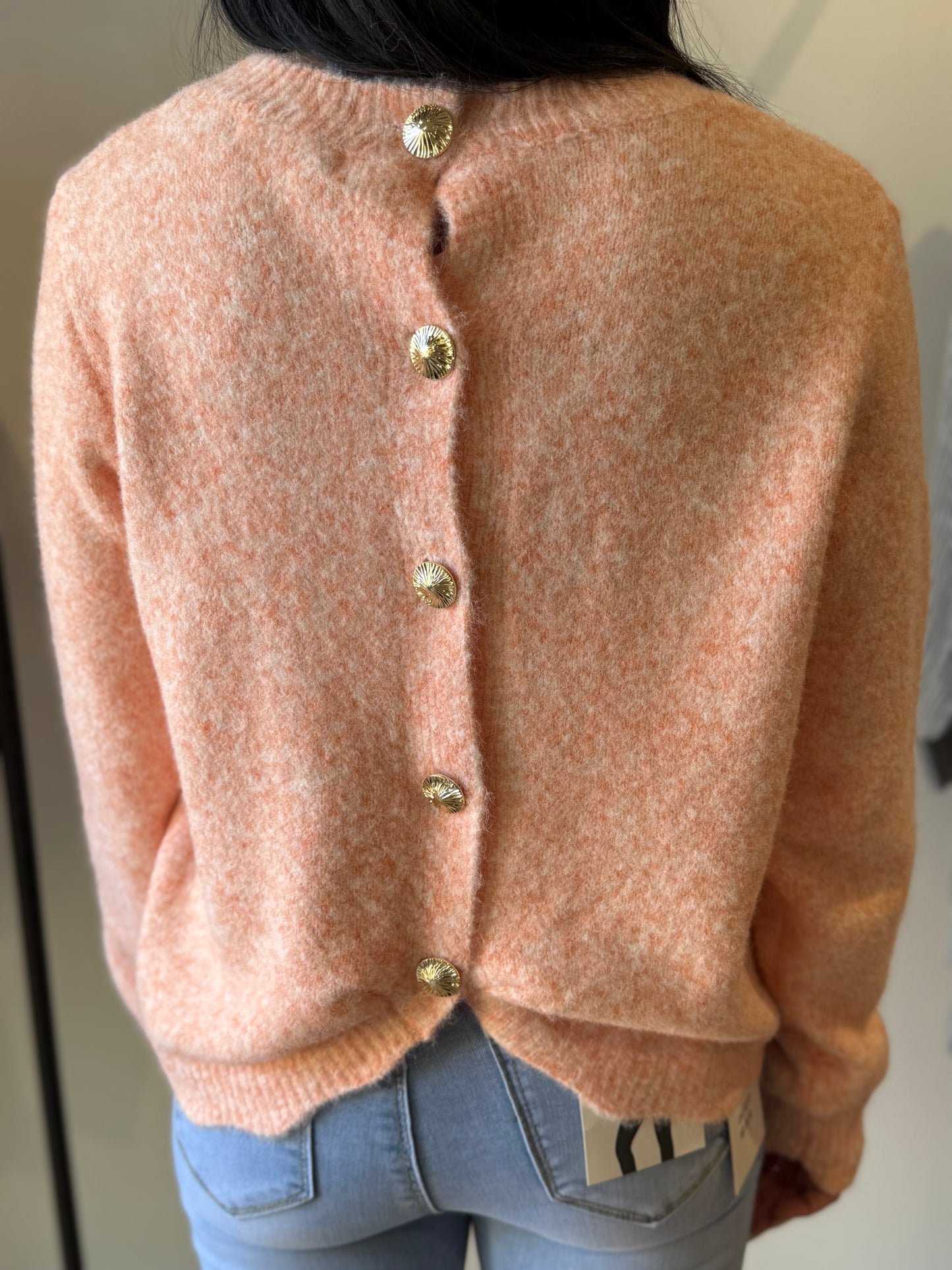 Pull Delphine corail
