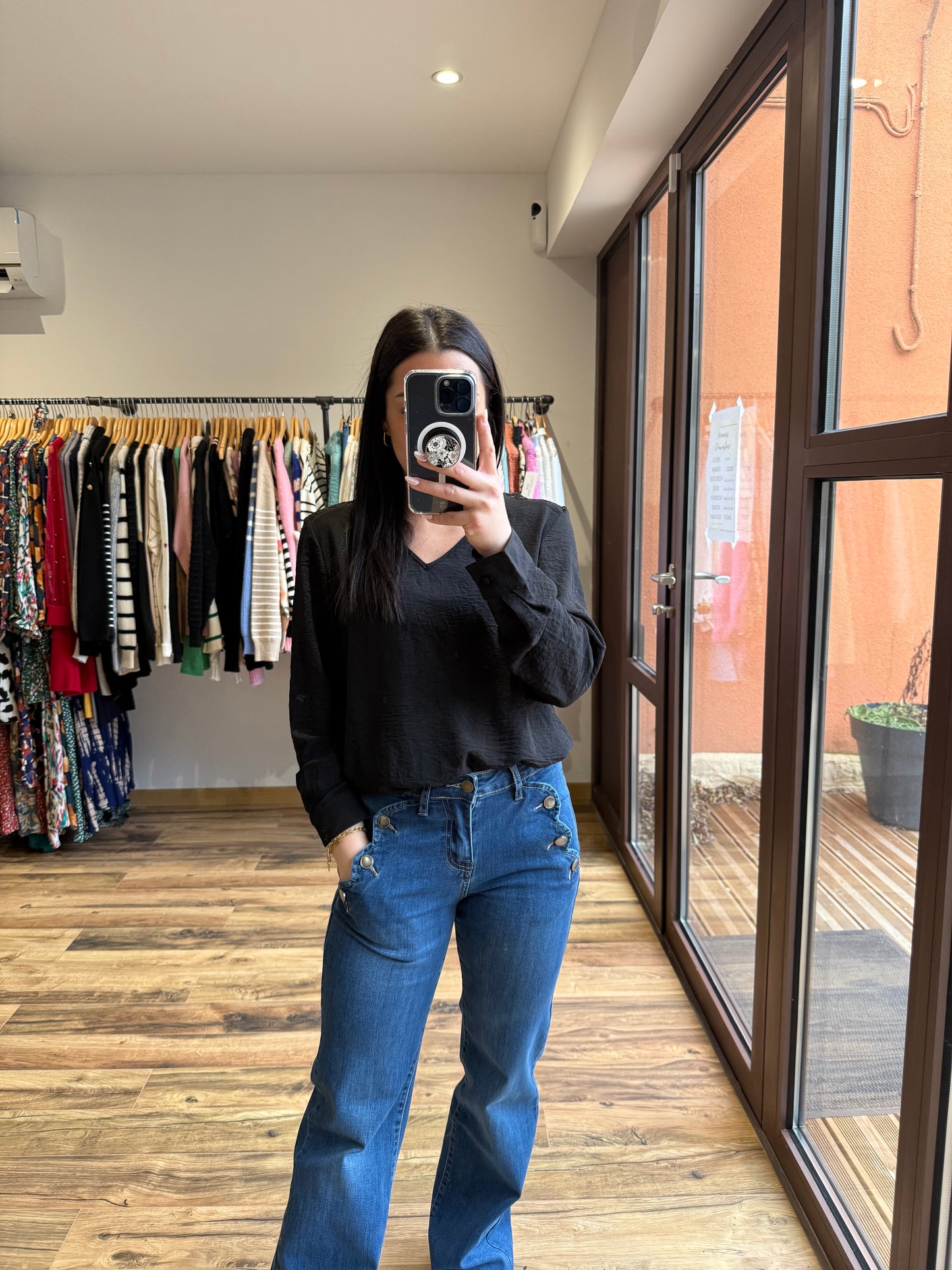 Blouse Pinta noir