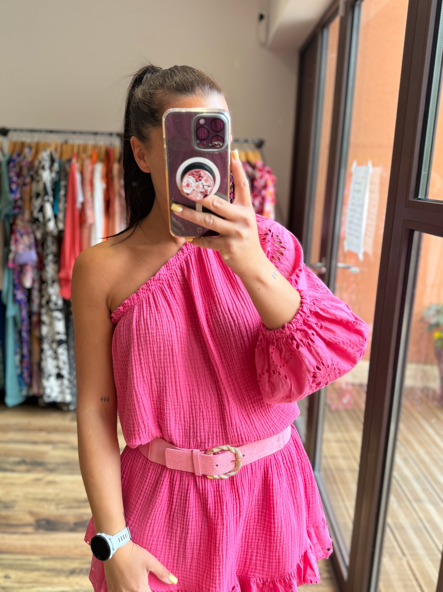 Combishort fuchsia
