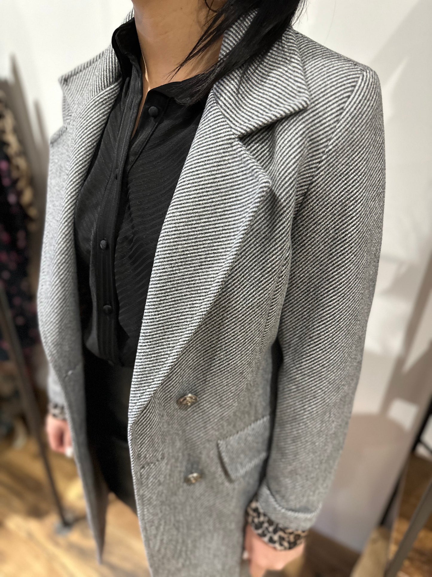 Manteau Liska gris