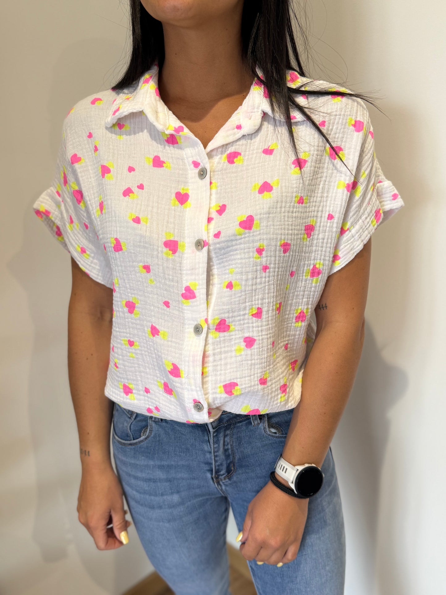 Chemise Lidia jaune