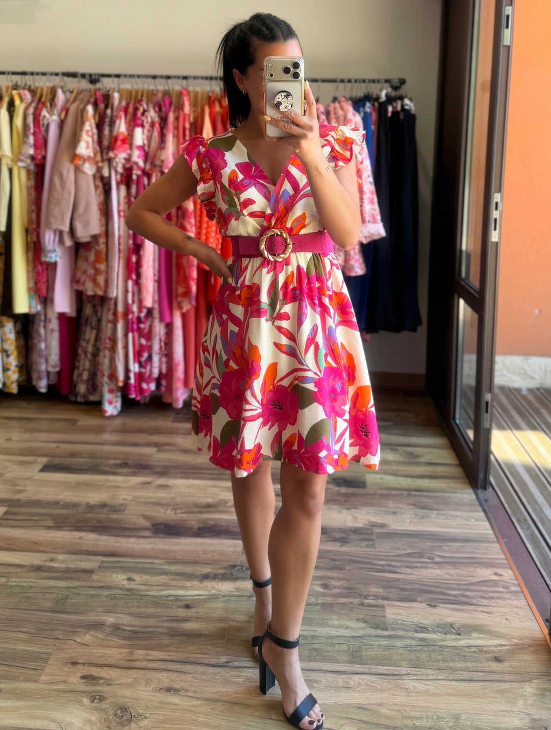 Robe courte Opale CURVY