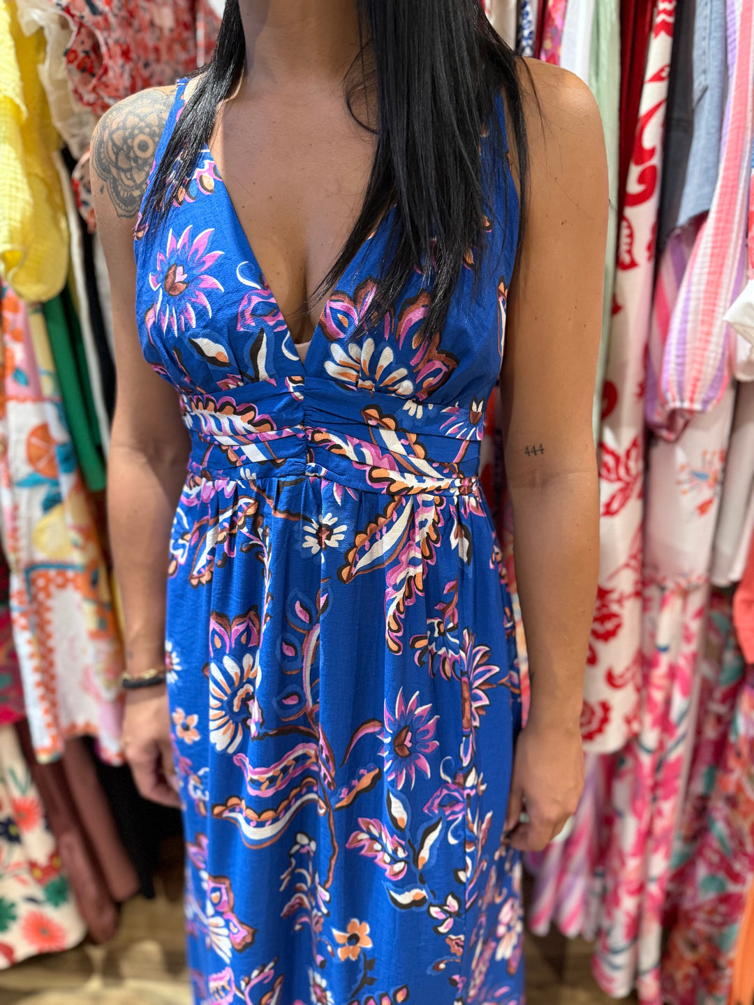 Robe Rachel bleu