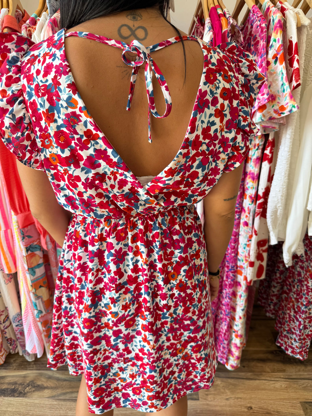Robe courte Charline