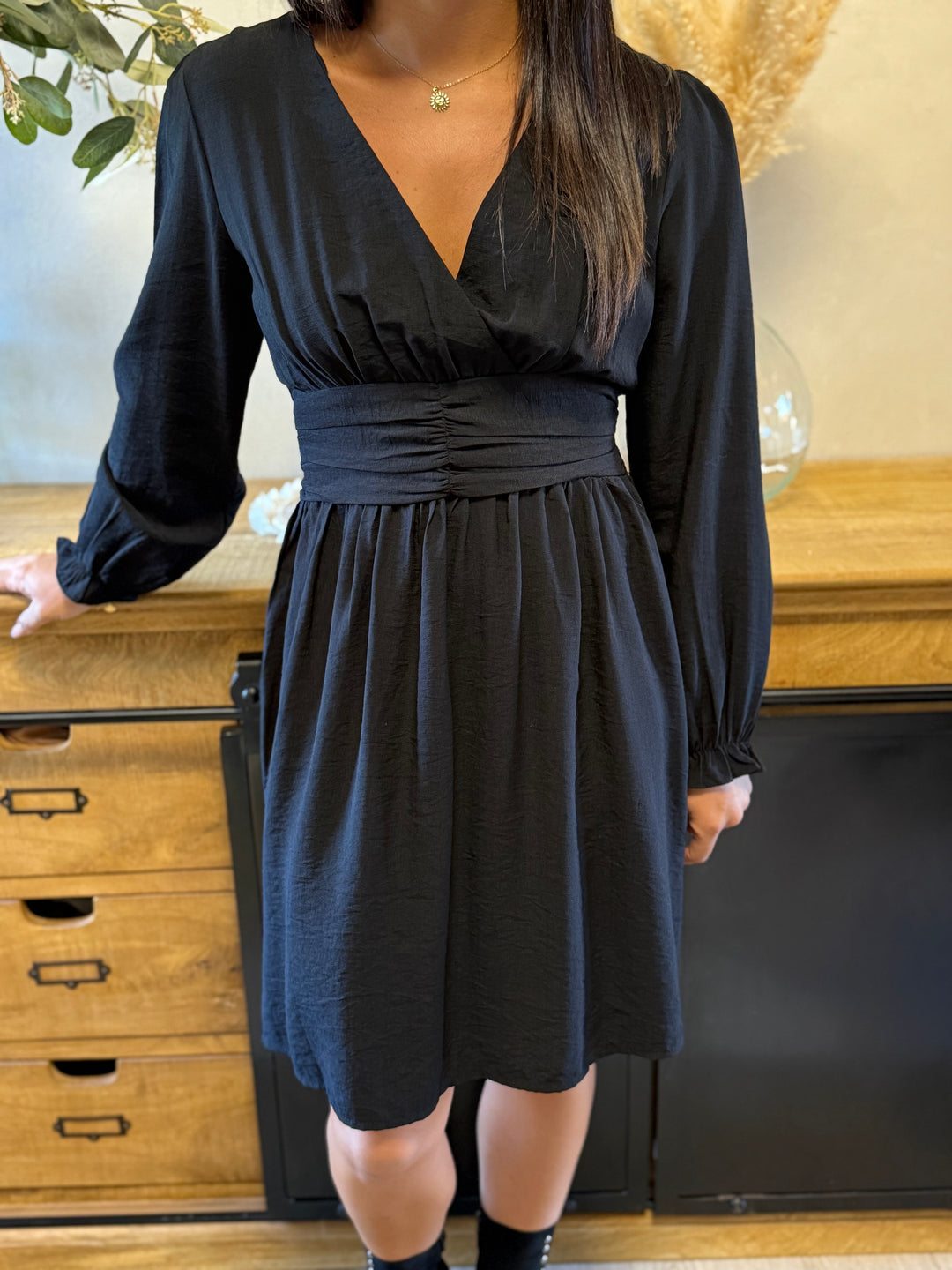 Robe topic noir CURVY
