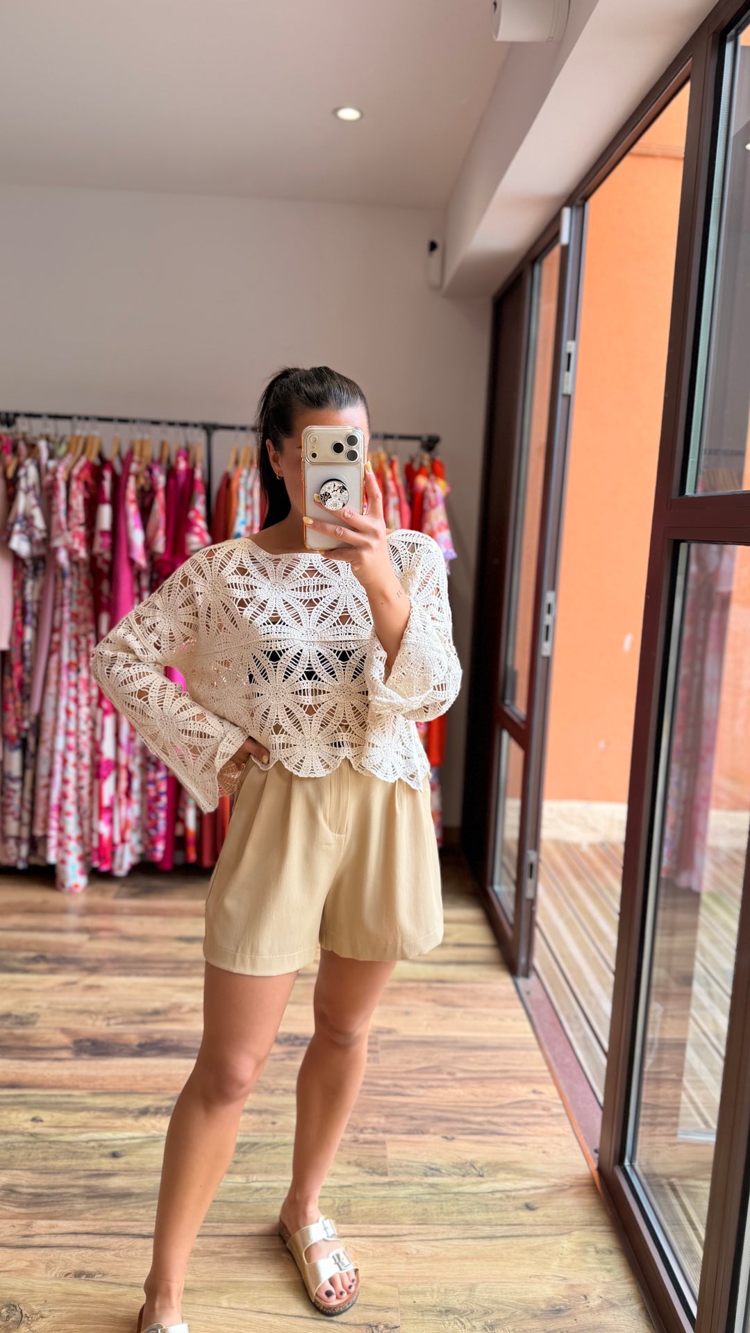 Top Odile crochet Axelle
