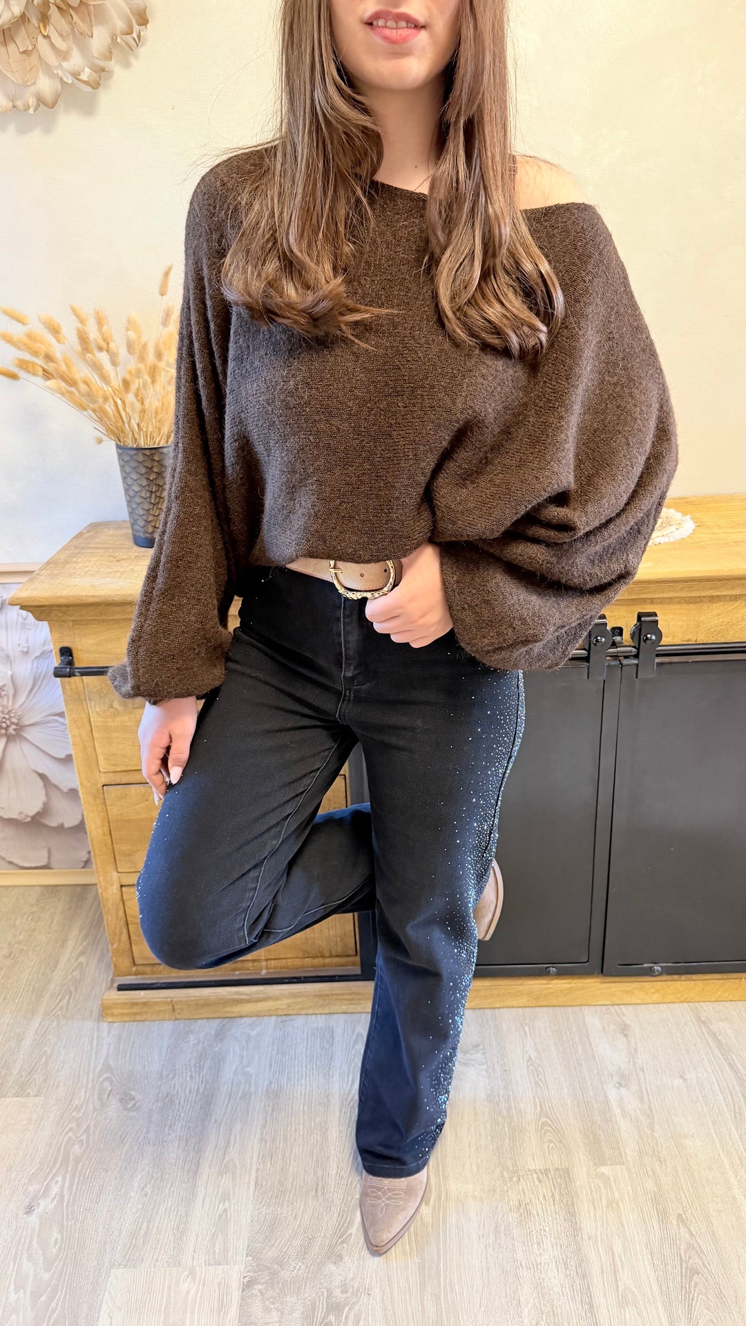 Pull Oxa chocolat