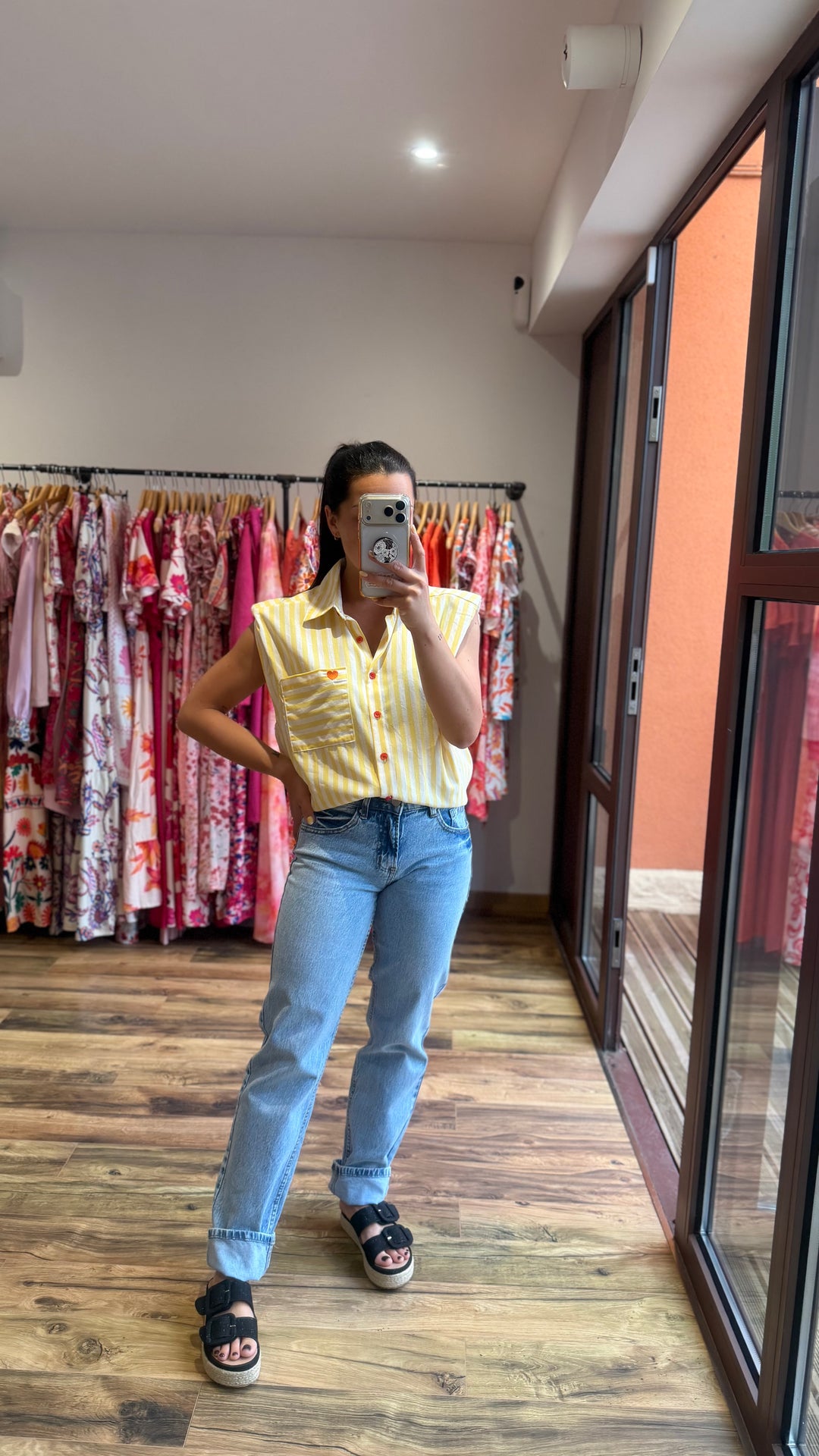 Chemise Calsy jaune