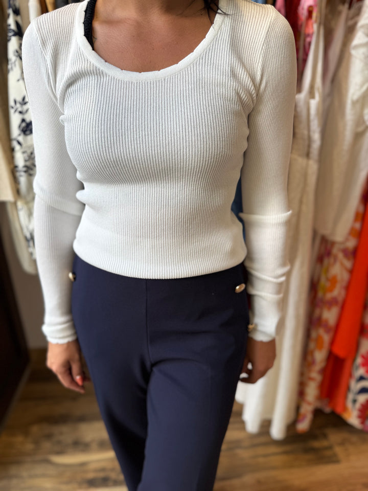 Pantalon Giulia marine