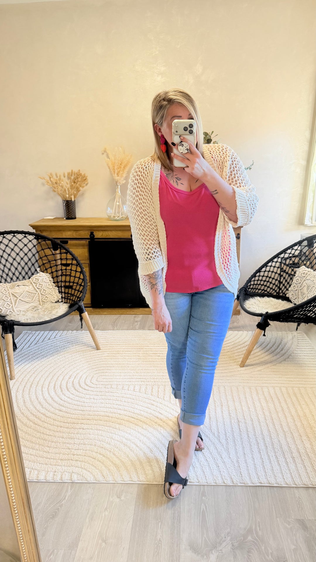 Top Raph fuchsia CURVY