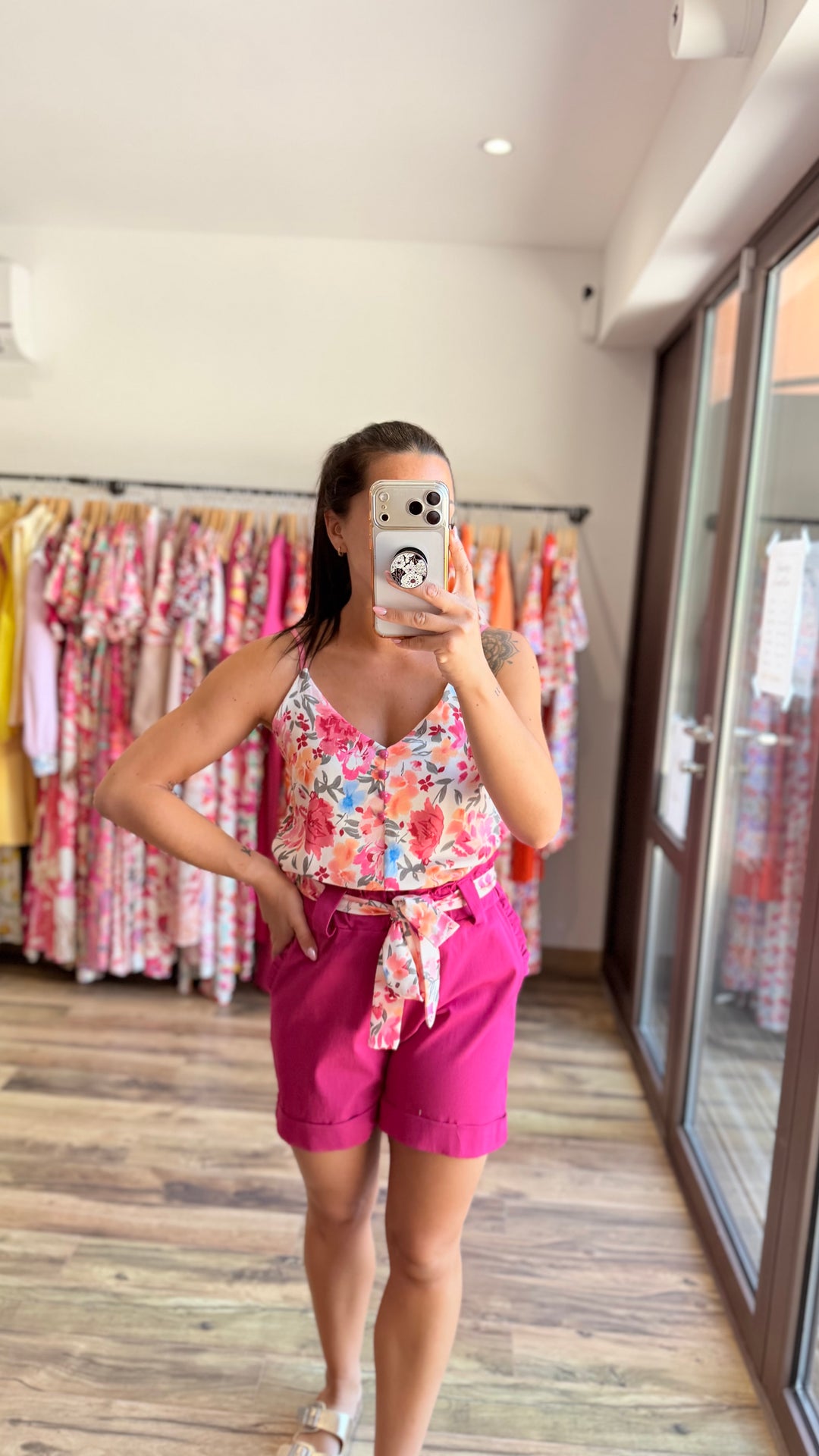 Short bommy fushia CURVY