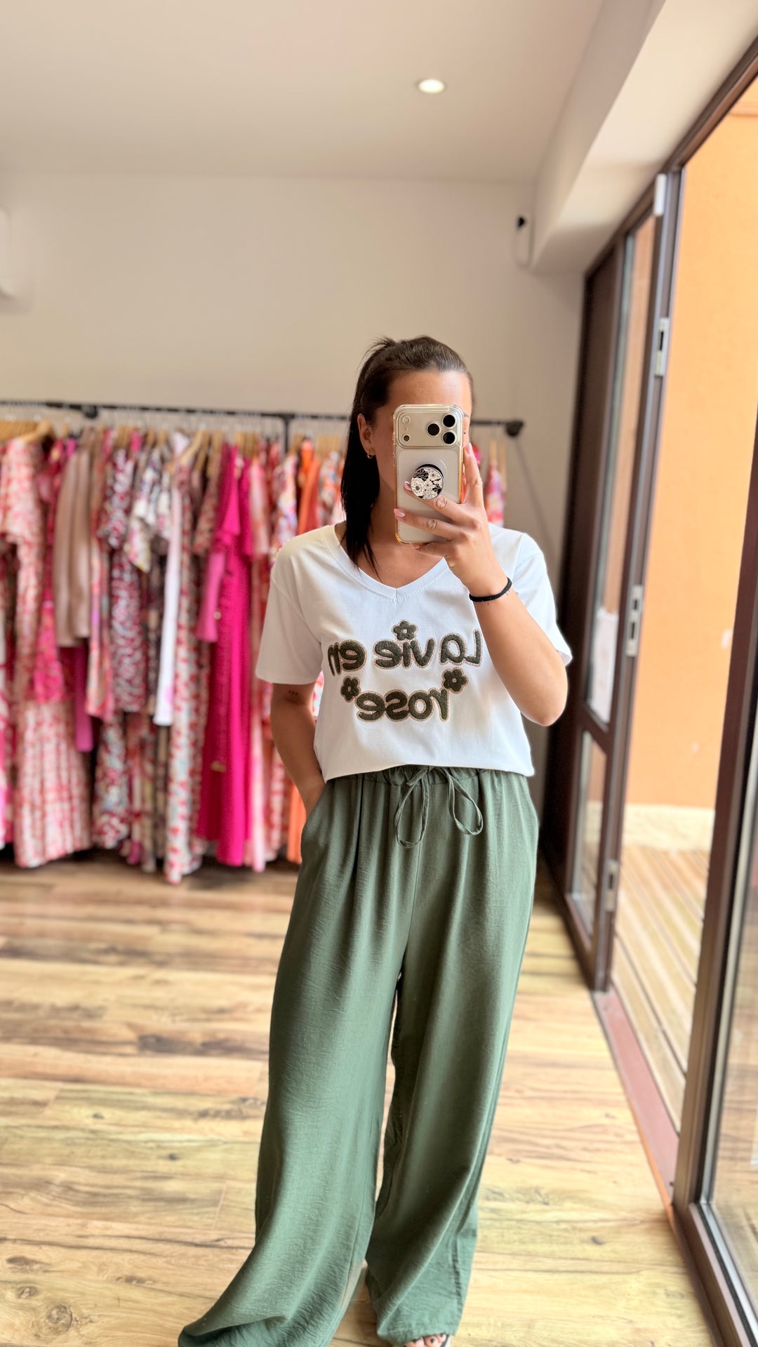 Pantalon Mopy kaki