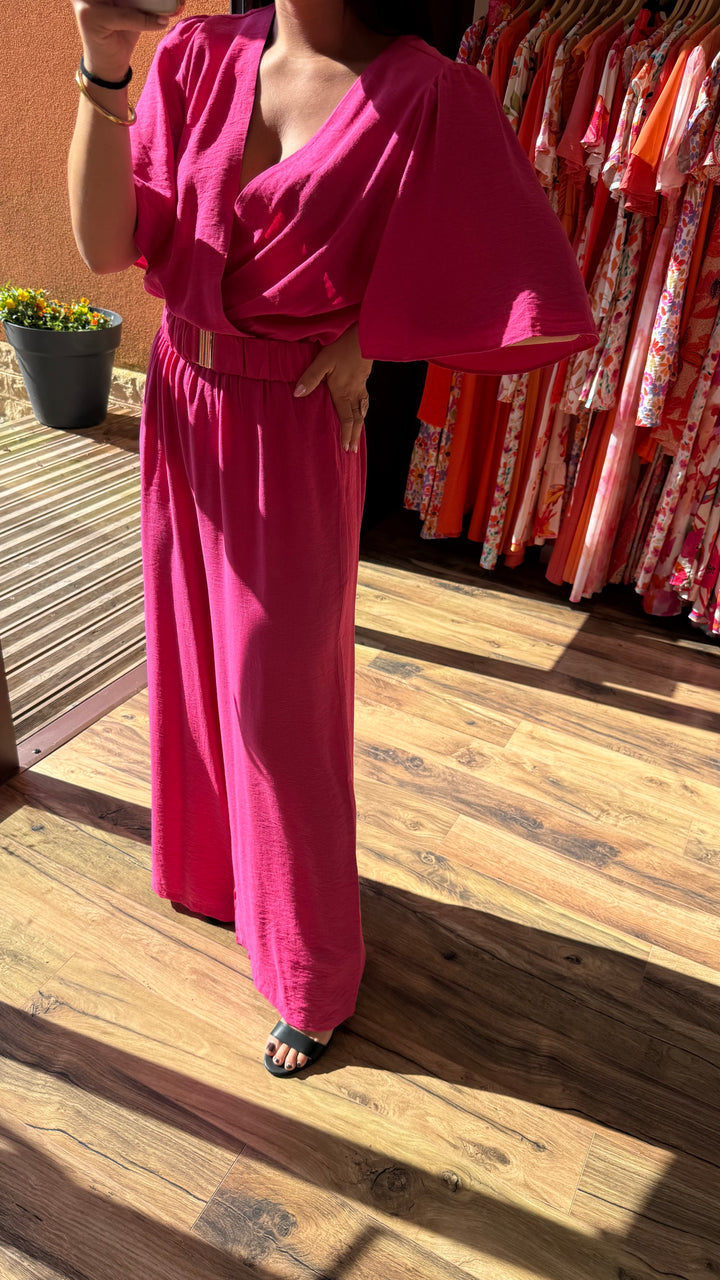 Combinaison Slomé rose fuschia CURVY