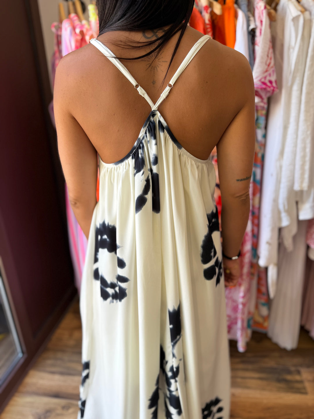 Robe longue Delfinium