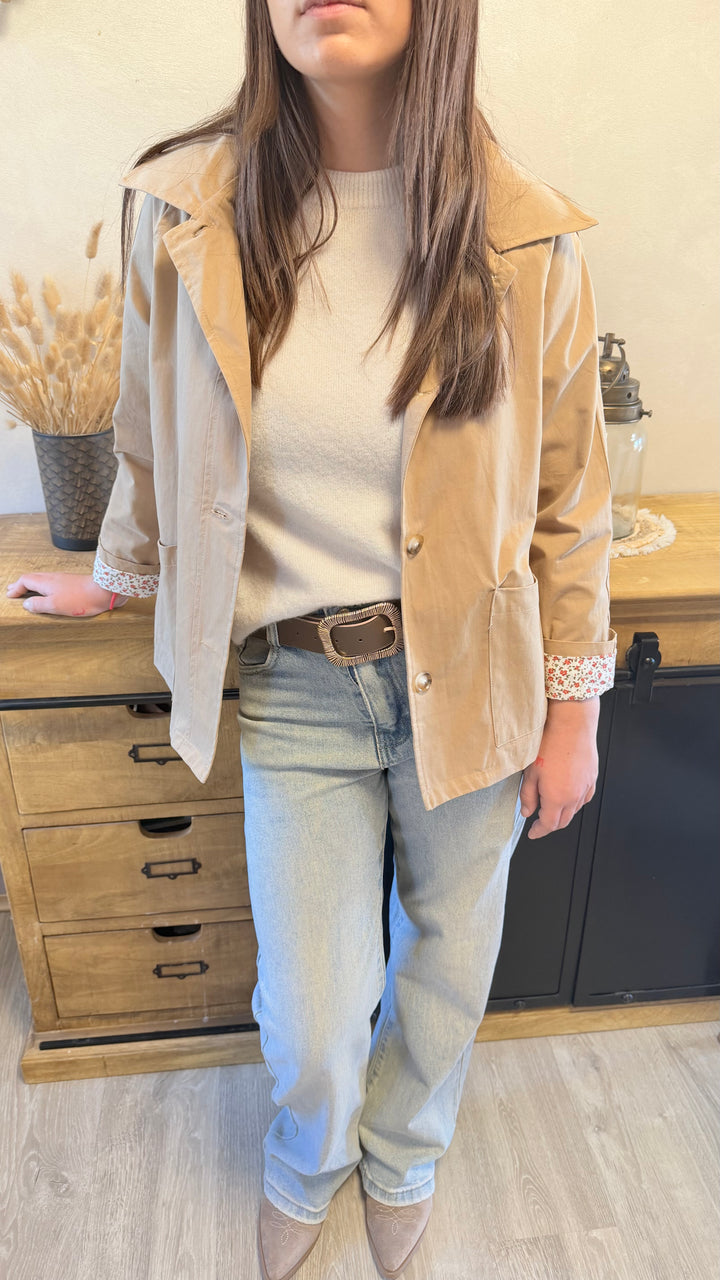 Trench Faustin beige