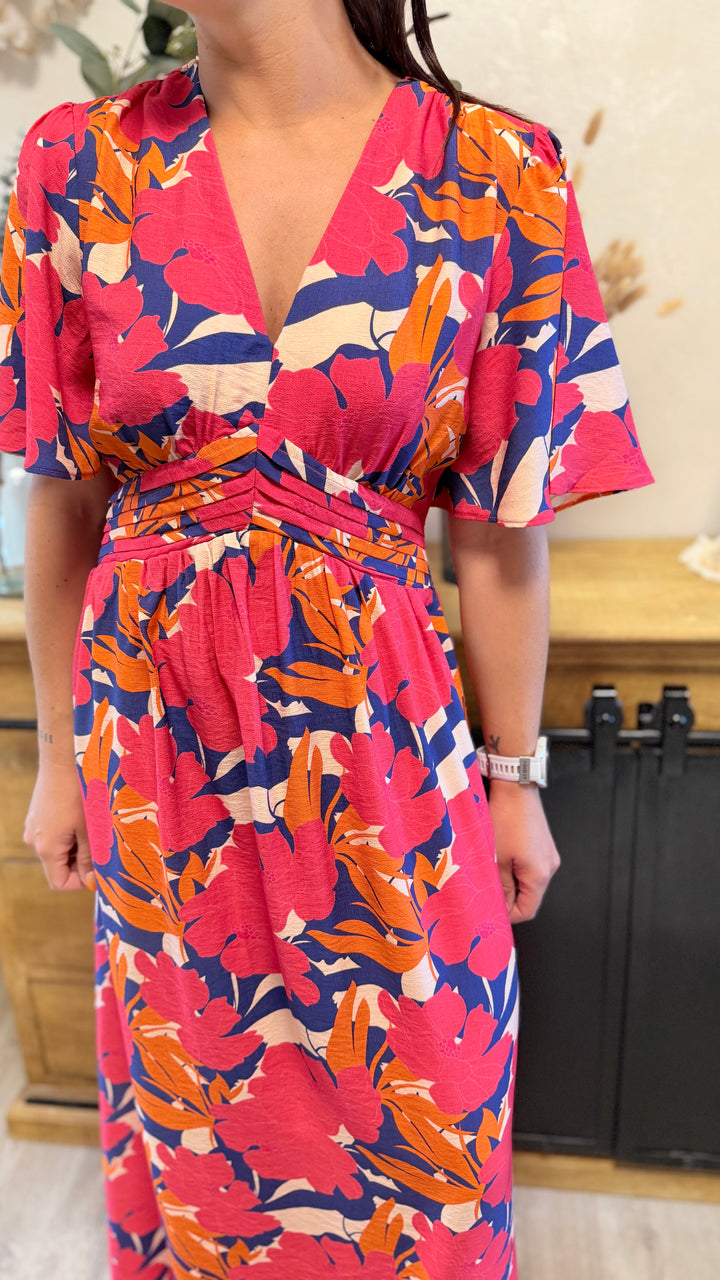 Robe longue Amelia CURVY
