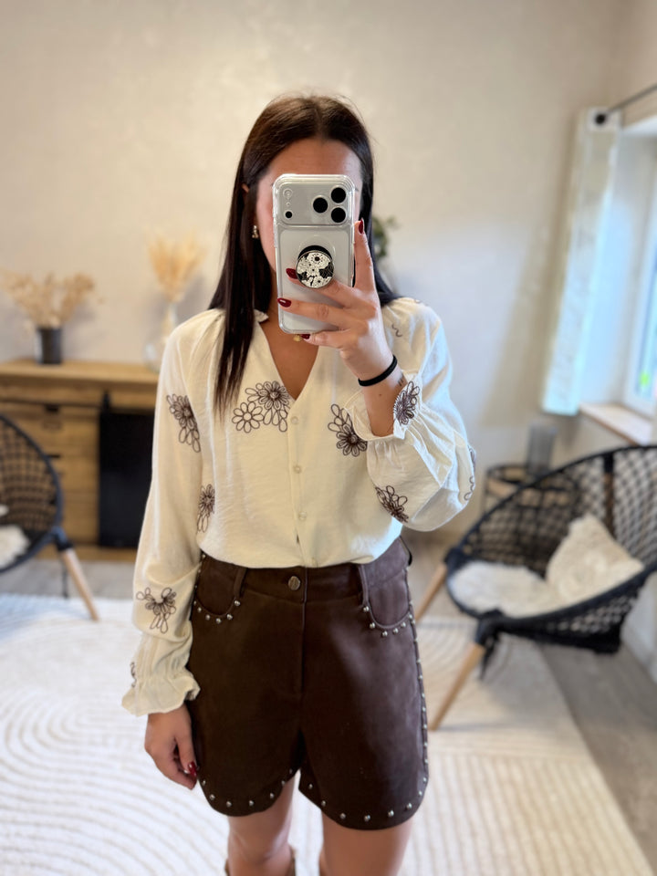 Short Loric chocolat