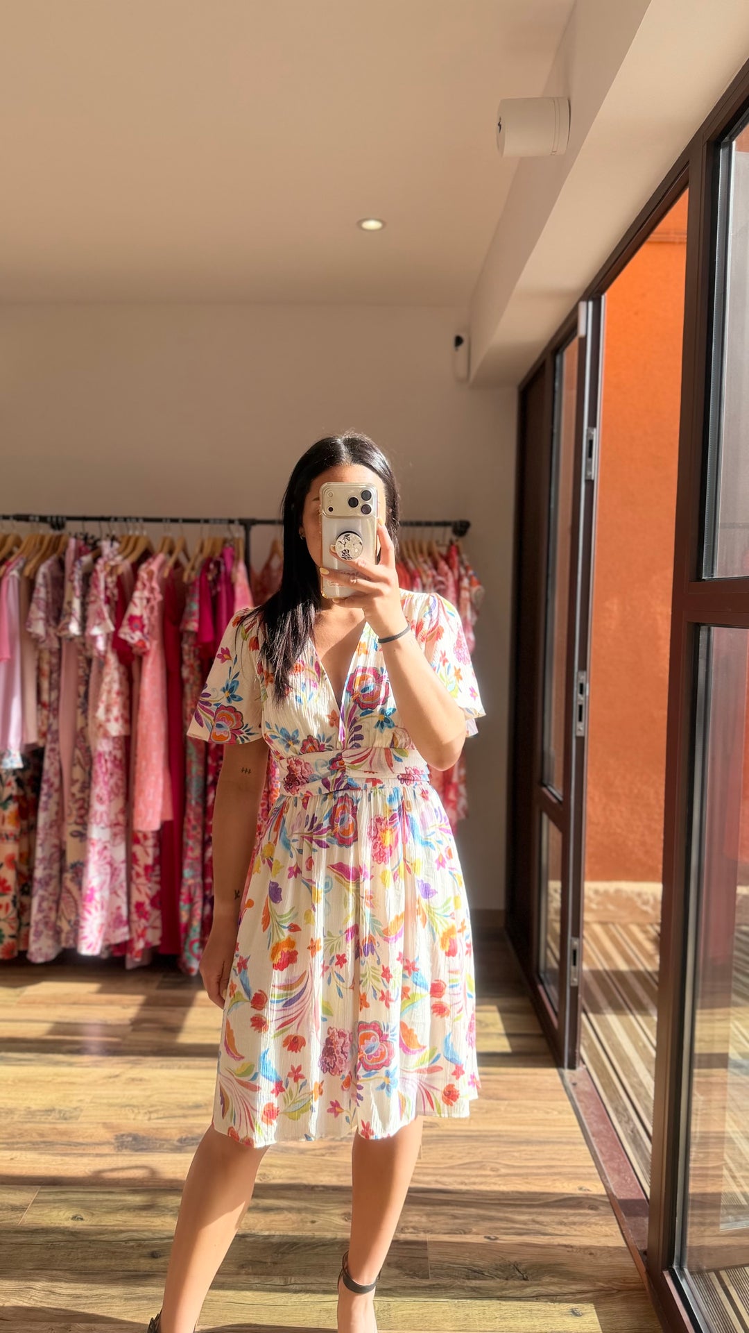 Robe courte Alyma CURVY