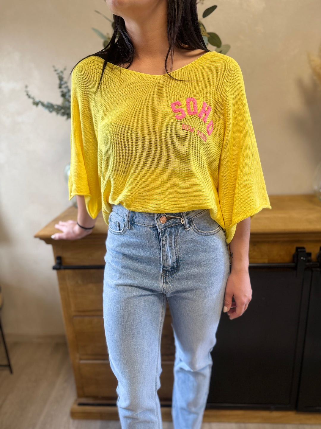 Pull SOHO jaune