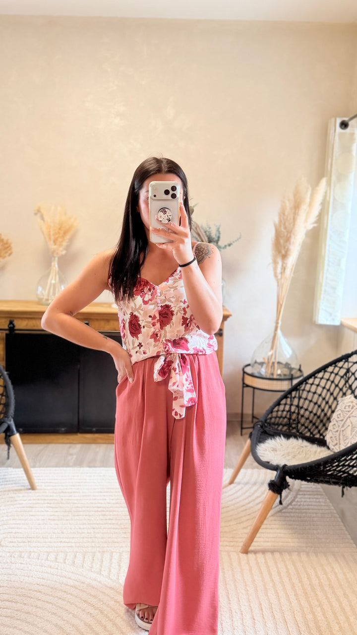 Pantalon Candice Terracotta CURVY