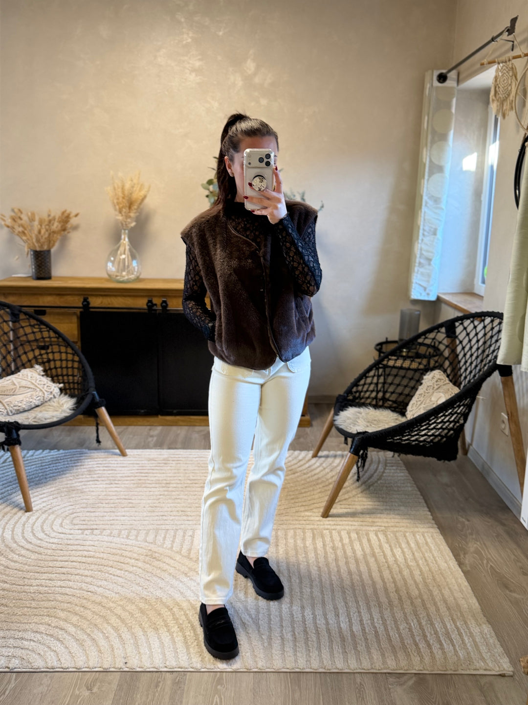 Gilet Soleda Chocolat