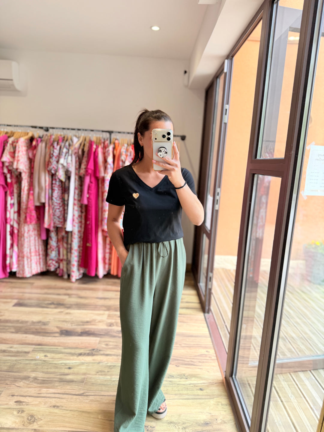 Pantalon Mopy kaki