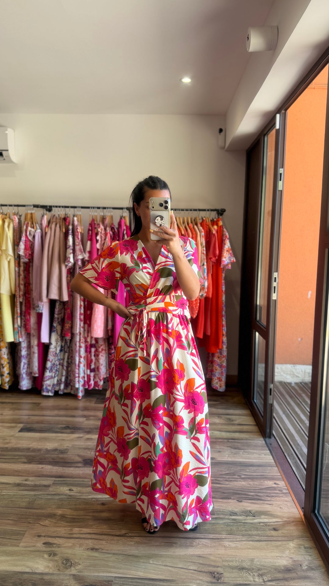 Robe longue Opaline CURVY (PRÉCOMMANDE EXPÉDITION LE 27 MAI)