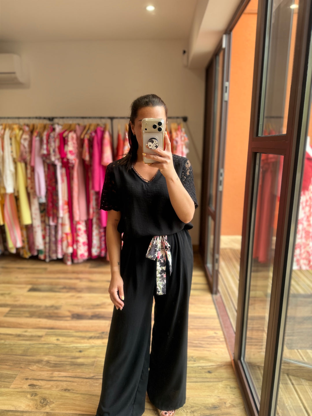 Pantalon Candice noir CURVY