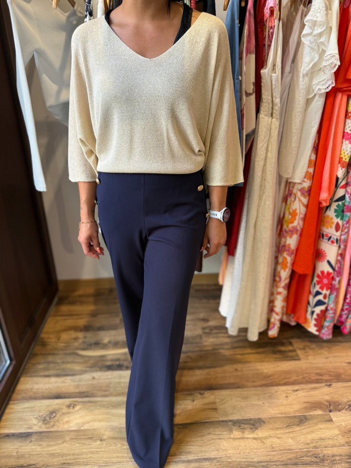 Pantalon Giulia marine