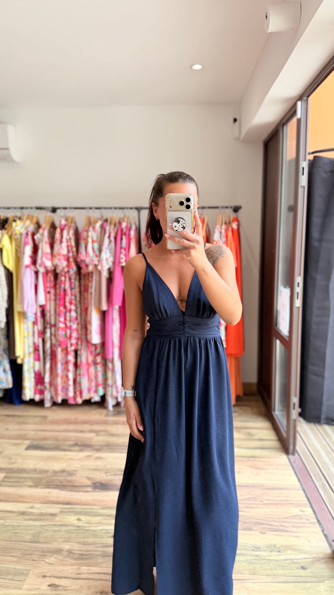 Robe Caly marine CURVY