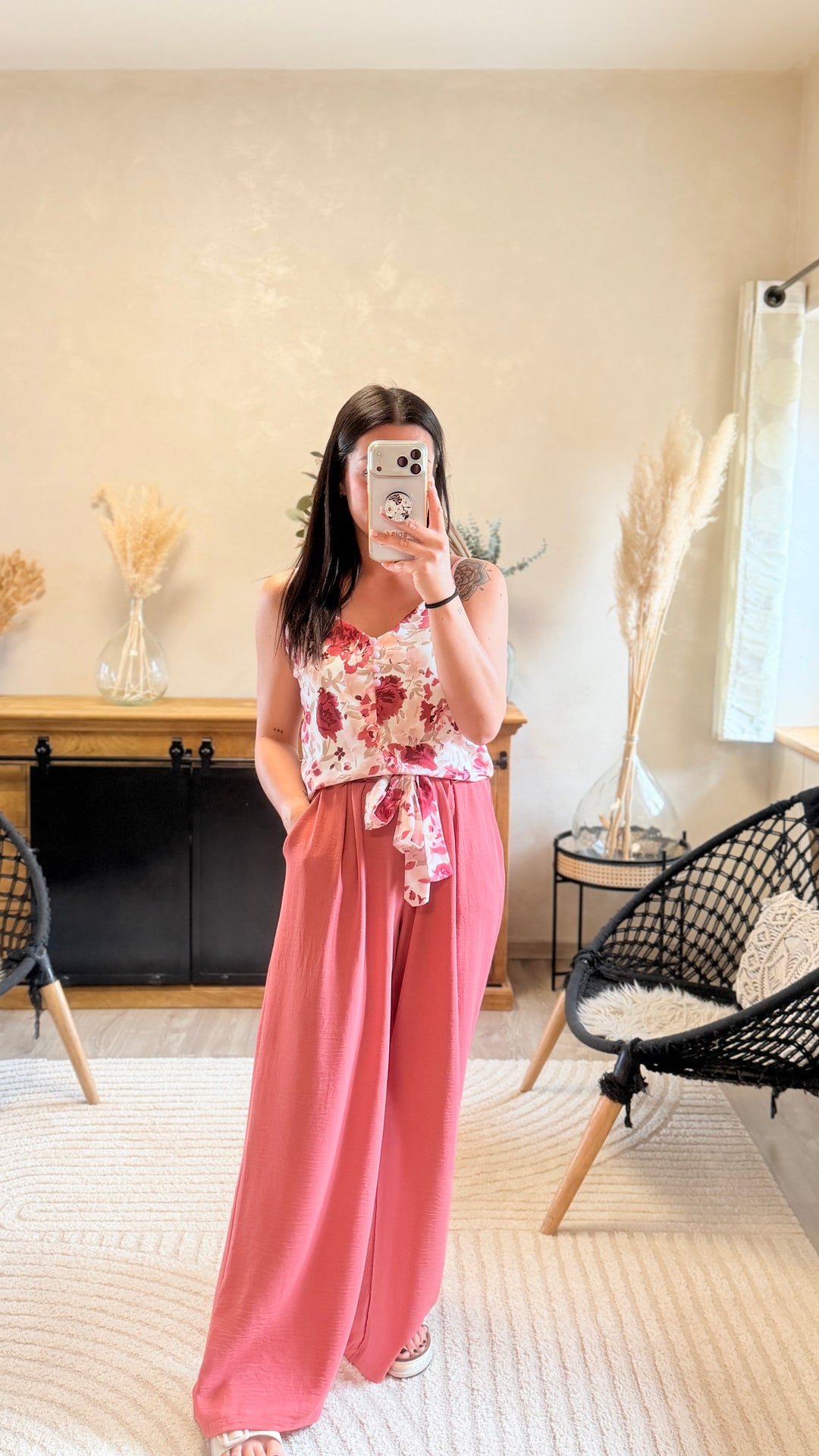 Pantalon Candice Terracotta CURVY