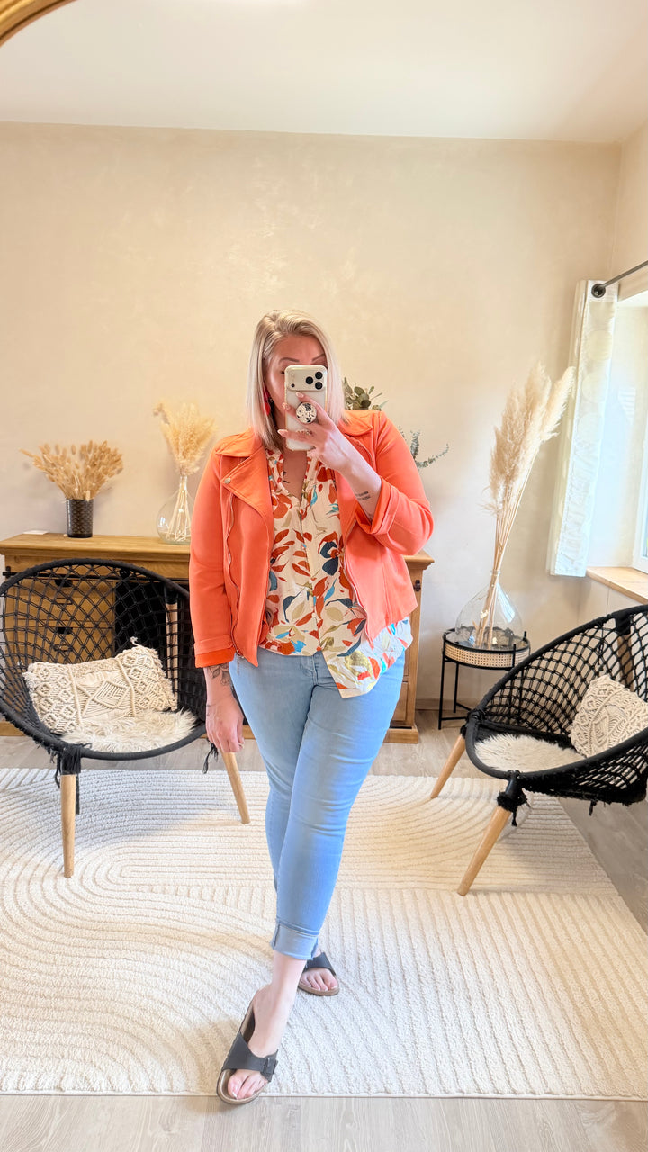 Veste suédine CURVY
