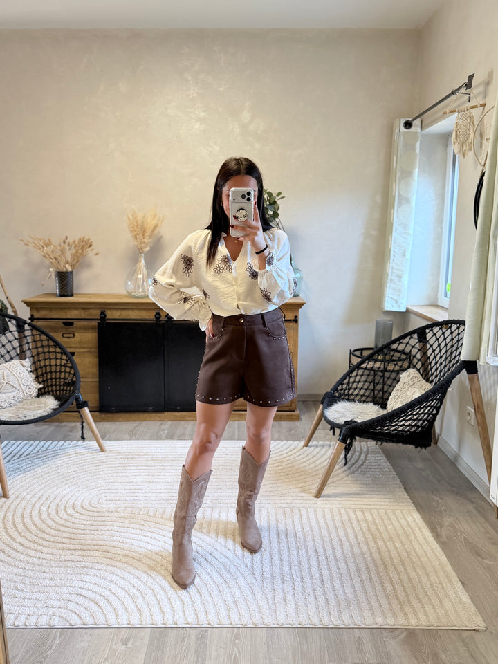 Short Loric chocolat