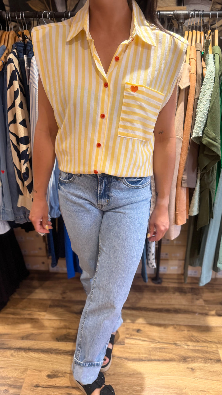 Chemise Calsy jaune