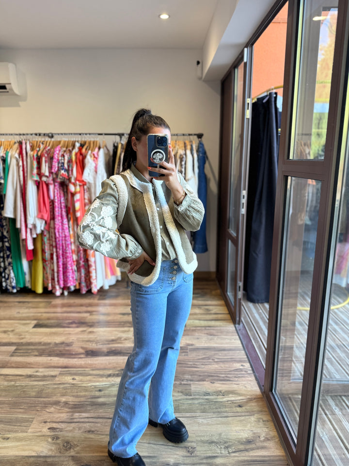 Chemise Louméa kaki