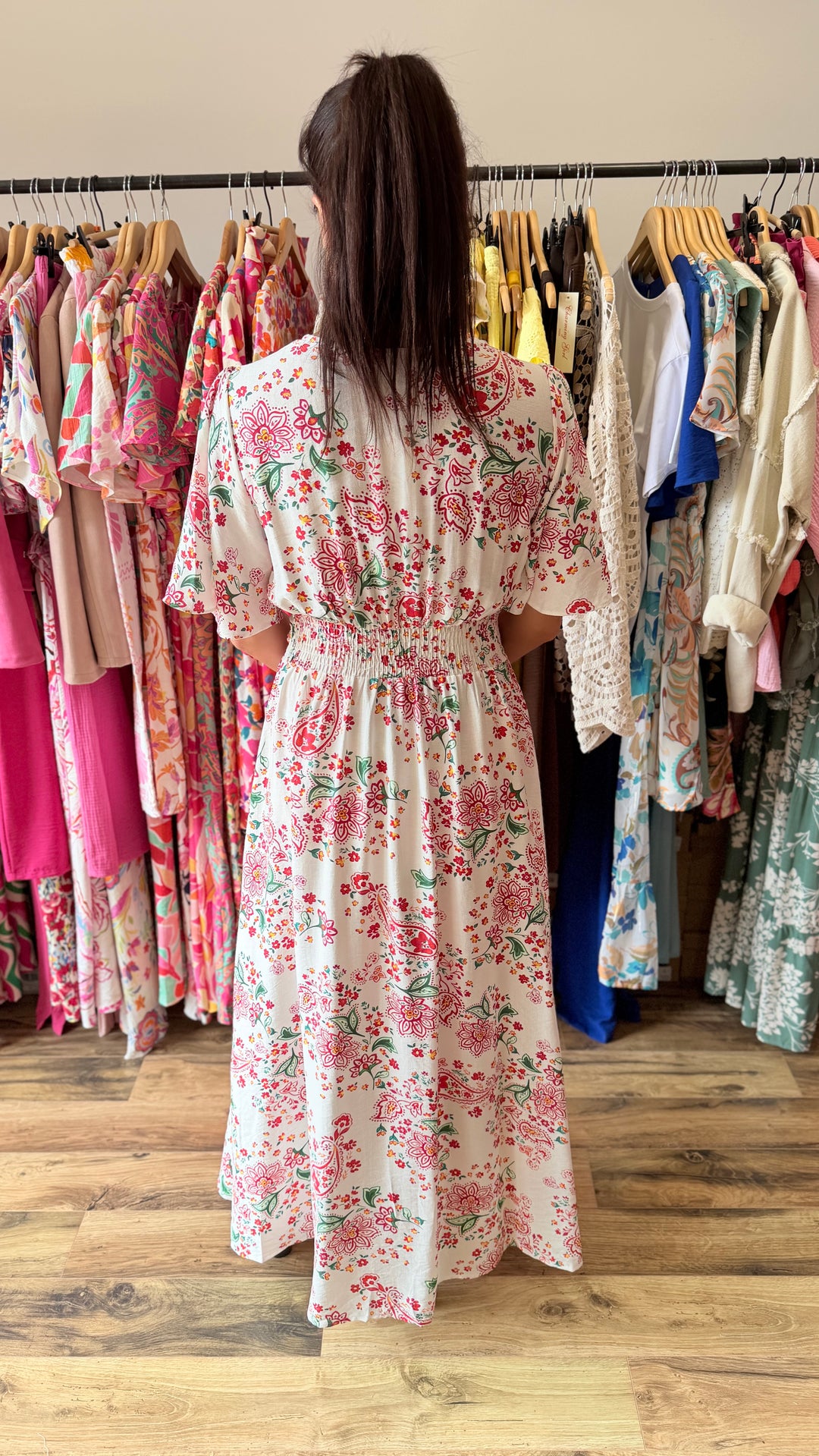 Robe longue Uma CURVY
